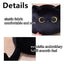 Kawaii Black Cat 20cm Plush Doll High Quality Plump Animal Kitten Stuffed Soft Gifts for Boys Girls Friends Decorate Childrens