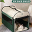 Kennel winter warm winter dog house closed dog house indoor foldable pet car tent dog cage