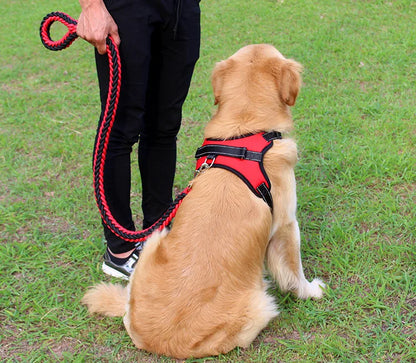 130cm Strong Nylon Dog Leash, Durable Braid Lead Rope for Small Medium Large Dogs Training Walking Pet Accessories