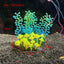 Artificial Underwater Coral Aquarium Fish Tank Simulation Decoration Aquarium Backgrounds Plants Water Flower Beautiful New