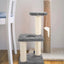 Cat Tree Climbing Frame Decorative Scratcher Kitten Accessory Adorable One-piece Floor Scratching Post Trees & Towers