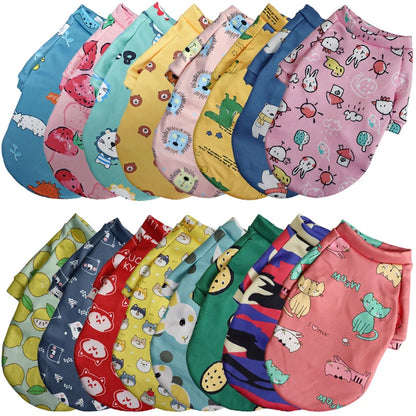 Xs Dog Clothes for Small Dogs Girl Puppy Clothing for Small Dogs Boy Cat Jacket Personalise Pet Shirts for Pug Chihuahua Bulldog