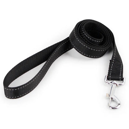 Reflective Puppy Big Dog Collar with Buckle Soft Padded Wide Adjustable Pet Collar for Medium Large Dogs Pitbull Leash Dog Chain