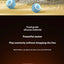 Pet automatic cat teasing ball cat toy for self fun and relaxation, rolling ball pet gravity cat toy