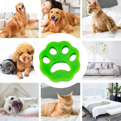 2PCS Pet Hair Remover Washing Machine Hair Remover Reusable Cat Dog Fur Lint Hair Remover Clothes Dryer Cleaning Laundry Tools