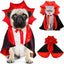 Pet Halloween Pet Costume Cape Hat Cat Dog Transformation Costume Christmas Dress Up Creative Holiday Atmosphere Decoration