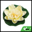 UXCELL 1pcs 3.9" Artificial Floating Lotus Flower for Fish Tank Artificial Lotus Flower for Garden Ponds Pool Decoration