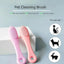 Cat Chin Brush Soft Chin Scrubber Soft Silicone Grooming Chin Scrubber Non-Slip Multifunctional Finger Pet Supplies