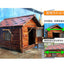 4XL Pet Kennel Large Dog Summer Cooler All Seasons Universal Medium Dog Kennel Solid Wood Removal and Washing