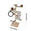 Bird Playground Parrot Play Stand Sturdy Wood Playstand For Parrots Bird Playground Training Wood Stand Perch For Cockatiel