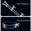 Acrylic Aquarium Feeder Tube Dish Transparent Fish Tank Shrimp Snail Shrimp Food Feeder Bowl Aquarium Feeding Set Accessories