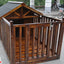 Dog Villa Fence Dog House Pet Room Mobile Small Wooden Room Outdoor Preservative Wood Cabinet Tool Cabinet Outdoor Locker