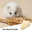 Calcium Grinding Stones For Hamsters Cheese Shape Calcium Stone Chew Toys Mineral Chew Toy Small Chewing Toys For Gerbil Small