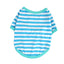 Stripe Dog T-shirt for Small Medium Dogs Cats Puppy Short Sleeve Cotton Shirt Pet Dog Summer Clothes French Bulldog Terrier
