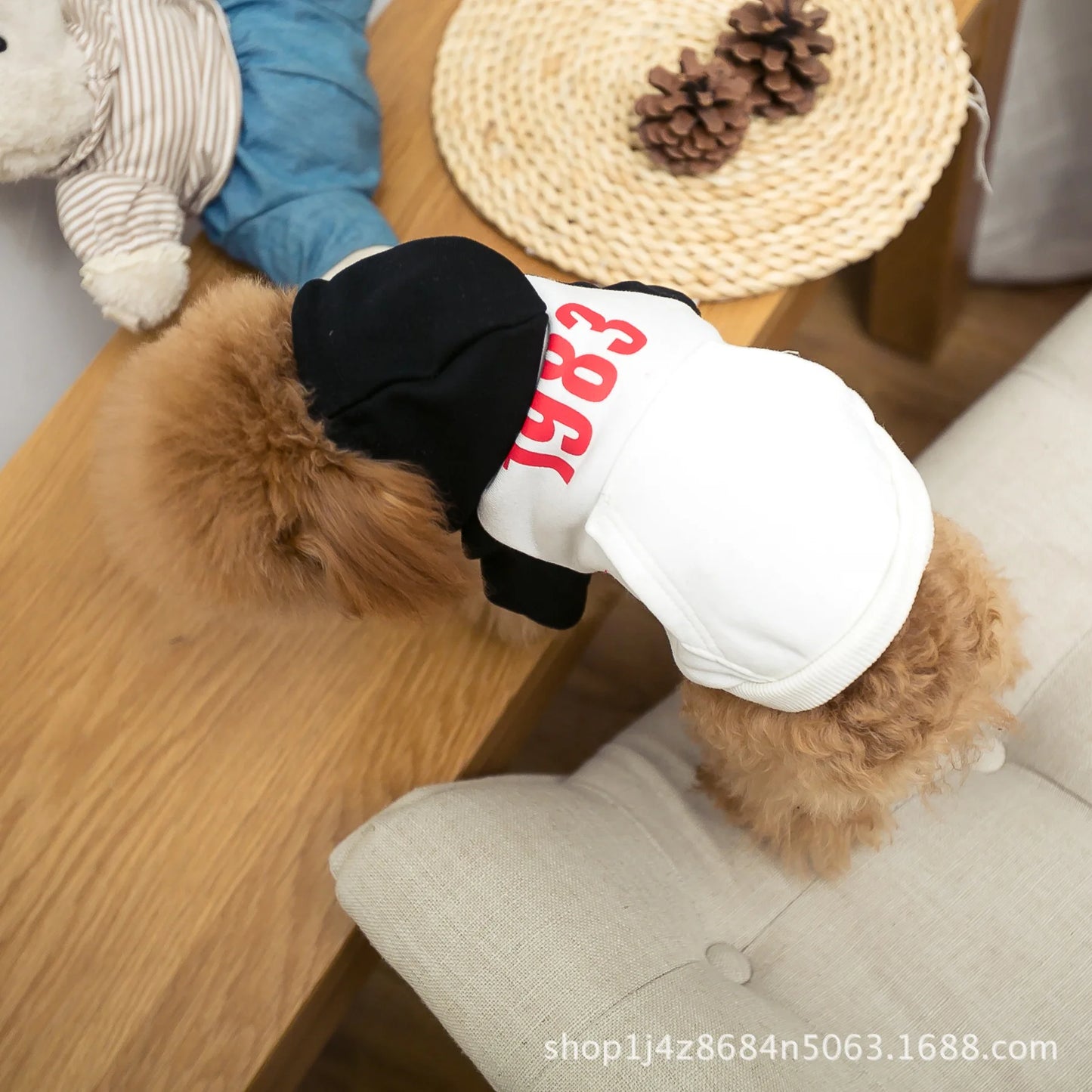 Parent-child Wear Dog Clothes for Small Dogs  Dog Hoodie  Dog Costume  Pet Clothes Spring and Autumn Breathable Keep Warm