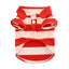 Stripe Dog Shirt Breathable Polo Shirts Summer Dog Clothes for Small Medium Dogs Cat Girl Boy Puppy Chihuahua Yorkie Pet Apparel