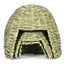 Grass House for Rabbits Folding Beds Guinea Pig Hideouts Small Animal Play Hideaway Bed Habitat Decor Pet Hay Bed Playhouse
