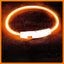 40/50/70cm Led Dog Collar USB Rechargeable Pet Dog Night Luminous Charge Collar Glowing Necklace Collar Safety Night Light