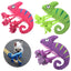 Dog Plush Toy Plush Animal Skin Three Piece Set Of Unfilled Pet Toys Squeaking Sound Dog Toys Fleece Squeak Toys