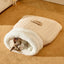 Cat Sleeping Bag Sleeping Bag Semi-Enclosed Cats Dogs Warming Pad Soft Cat Bed Lovely Cat Nest Pet Supplies for Cats and Dog
