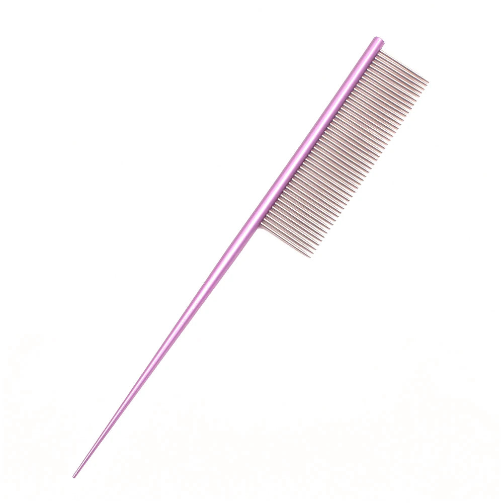 Pet Grooming Combs Aluminum Alloy Brush For Dogs Boundary Knot Massage Tools Professional Salon Cat Hair Cleaning Crescent Combs