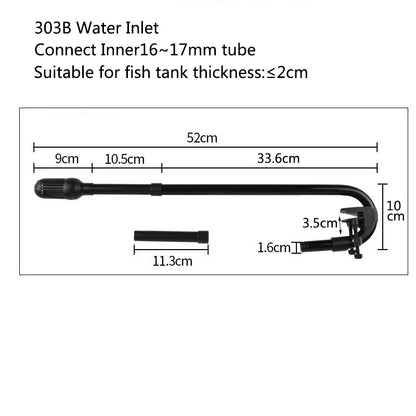 Aquarium Fish Tank Filter Rain Spray Bar Unit Outflow Pipe Inlet Outlet Tube Kit Fish Tank External Canister Filter Accessories