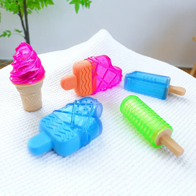 Cute Fruit Shape Pet Dog Toys Molar Accessories Summer Cooling Chew Toy for Husky French Bulldog Bite Resistant Pet Products