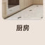 Household Small and Medium Dogs Teddy Pet Dog Fence Visual Cat Cage Dog Fence Indoor Panoramic Transparent Dog Cage