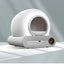 Booteely 65L Automatic Smart Cat Litter Box Self Cleaning Fully Enclosed Cat Litter Box Pet Toilet Litter Tray English versions