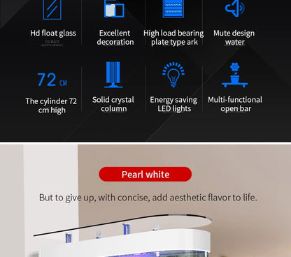 aquariums & accessories Best Selling Customizable Ultra Clear Glass Aquarium Live Fish For Fish Tank