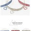 New Cat Dog Collar Three Row Elastic Rhinestone Pet Collars Love Decoration Necklace Puppy Kitten Ornament Pets Supplies