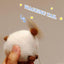 Wagging Tail Cute Cat Toy Plush Doll Key Rings Door And Bag Pendant Cartoon Animal Cat Fashion Girls Keychain Chains Women Gift