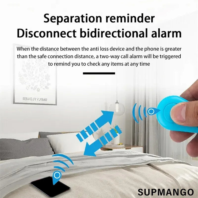 Smart BT Tracker Key Locator Pet Anti-Lost Sensor Device With BT For Kids Wallets Luggage Suitcases