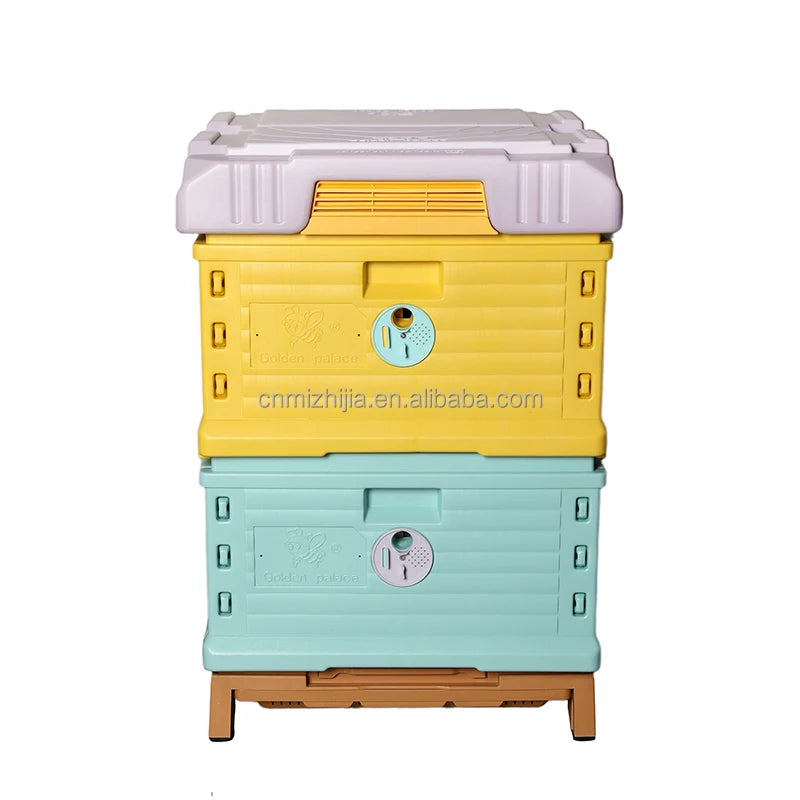 High Quality Plastic Thermo Honey Bee Hive 3 Layers Bee Hive Box For 10-frame Bee Hives For Sale Plastic Beehive/Beekeeping