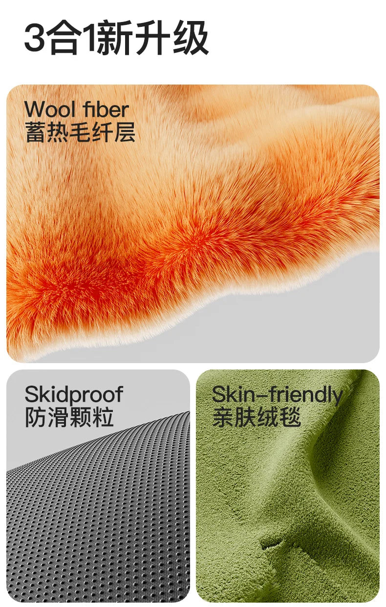 Kennel Universal Sleeping Pad Corgi Shiba Inu Dog Bed Removable and Washable Winter Warm Pet Nest Dog Mat