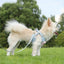 Adjustable Pet Dog Harness with 1.2m Leash Set Pet Collar Leash Outdoor Walking For Puppy Cats French Bulldog Chihuahua