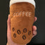 Dog Plush Toy Dog Beverage Coffee Series Plush Filled Coffee Cup Pet Toys Squeak Puppy Toys Fleece Squeak Toys