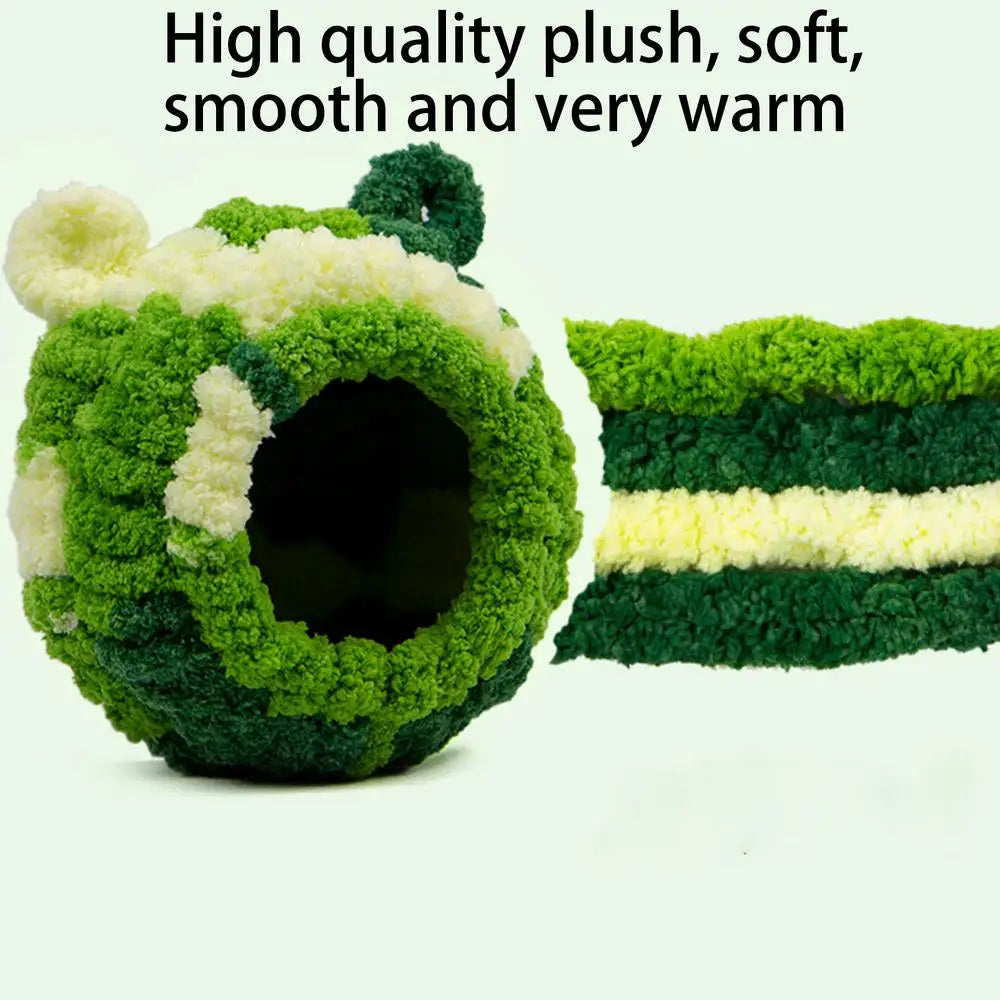Parrot Breeding Nest Bed Versatile Bird Sleeping Hut Parakeet Sleeping Nest Breathable Bird Nest House Winter Warm Parrot Nest