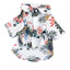 Hawaii Summer Dogs T Shirt For French Bulldog Chihuahua Clothes For Small Dogs Puppy Vest Yorkie Clothing Cats Pet Products