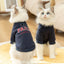 Winter Clothes for Dogs Pet Warm Dog Hoodies Letter Pullover Dog Coat New Cat Clothing Chihuahua French Bulldog Puppy Sweatshirt