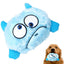 Dog Plush Toy Squeaky Bouncing Puppy Teething Balls Interactive Stuffed Bite Toys With 3 Batteries For Cats Pets Calming Fetch