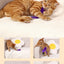 Suction Cup Cat Teaser Stick Bite Resistant Feather Bell Interactive Toys for Cats Replacement Head Kitten Energy Pet Supplies