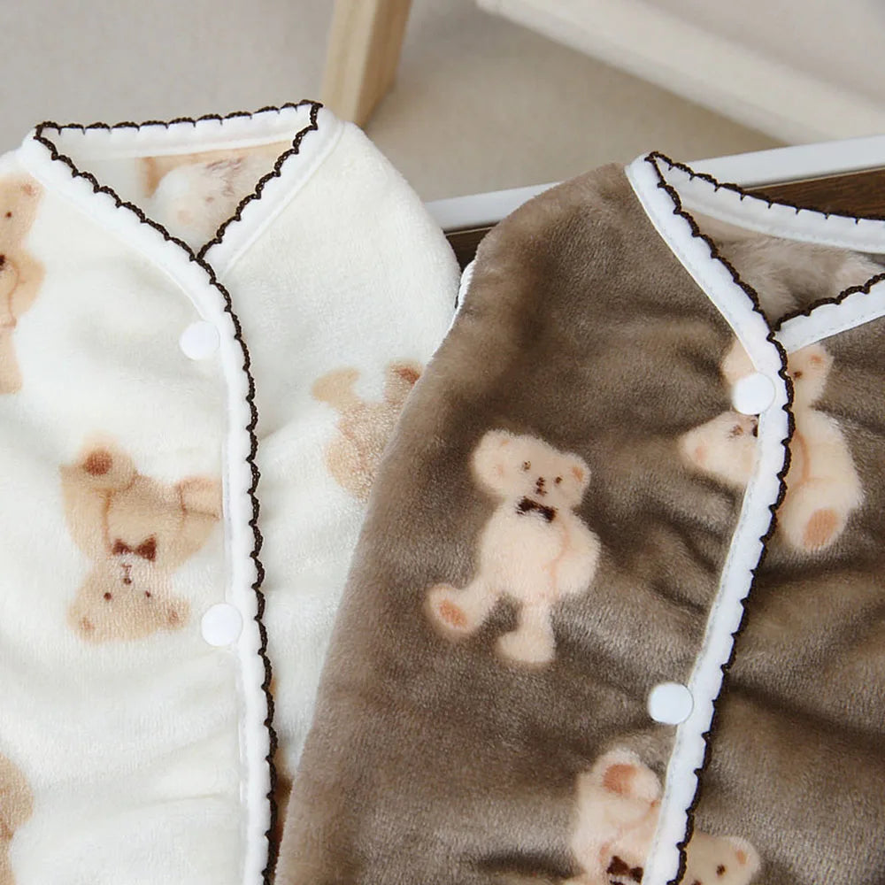 Pet Dog Clothes Winter Fleece Dog Vest Coat Plus Warm Jacket for Small Dogs Cats Clothing Puppy French Bulldog Chihuahua Apparel