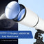 BORWOLF 80600 Professional Astronomical Telescope 180X Monocular 80MM Large-Aperture for Stargazing Bird Watching Moon Nebula