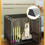 Dog cage Household Indoor with toilet Large Medium Small Dog Teddy Corgi Bichon Shiba Golden Retriever Large cage Kennel