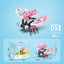 Insect World Animals Scorpion Mantis Ants Spider Birds Marine Animal Building Blocks Toys Desktop Ornaments Bricks Kids Gift