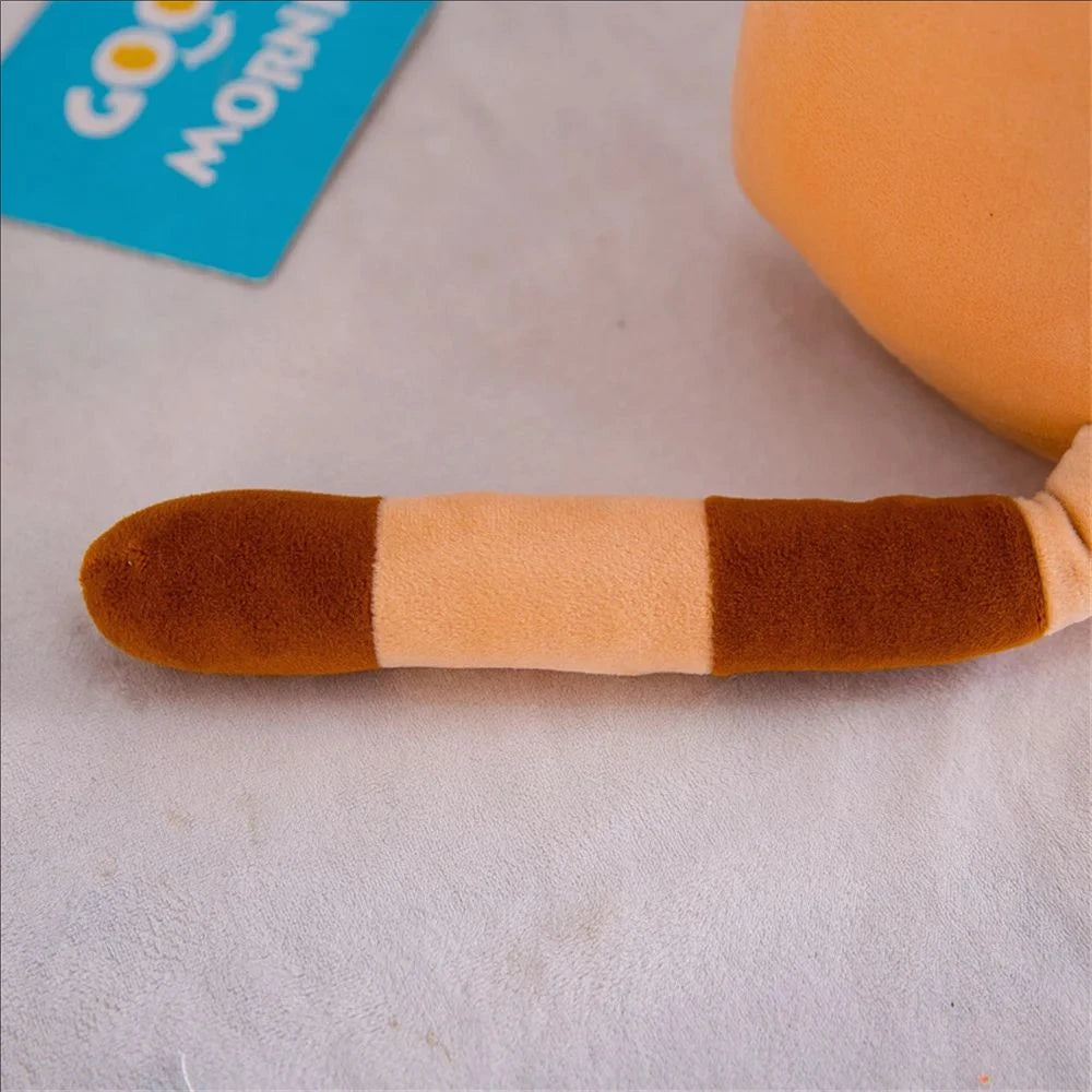Cute 50cm Cat Plush Toy Long Pink Brown Grey Sleeping Cats Leg Pillow Squishy Little Animal Doll Appeasing Plushie Gift