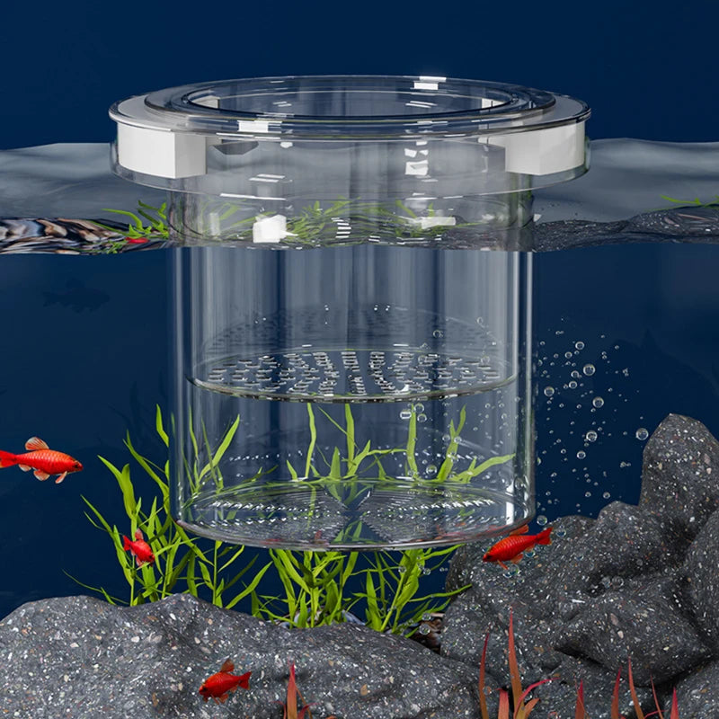 Floating Fish Breeding Isolation Box Aquarium Breeder Feeder Plastic Fish Tank Hatching Incubator Aquarium Hatchery Accessories