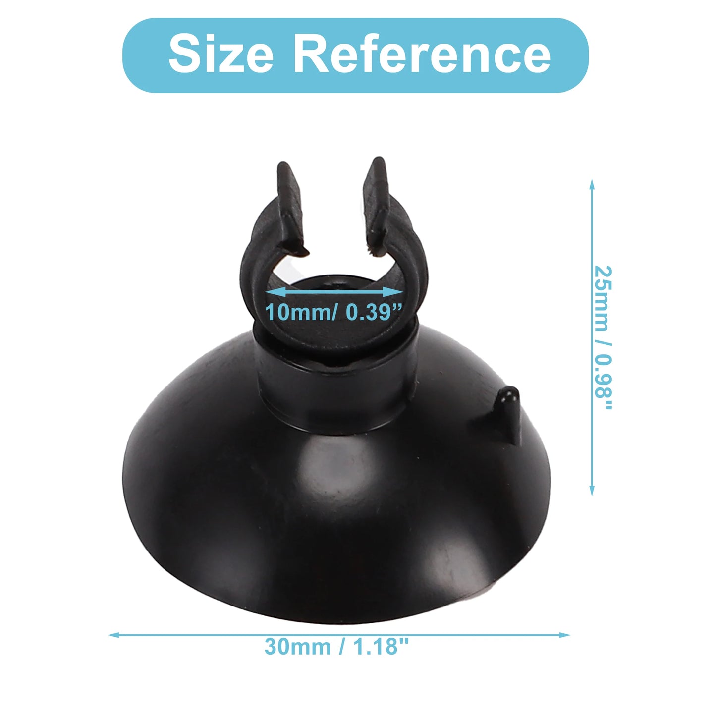 UXCELL Aquarium Suction Sucker Cup 5mm Air Line Pipe Tube Hose Wire Holder Fish Tank Accessories