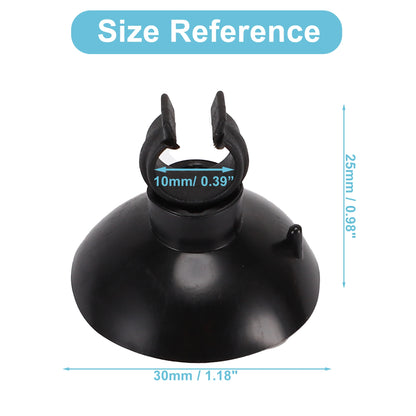 UXCELL Aquarium Suction Sucker Cup 5mm Air Line Pipe Tube Hose Wire Holder Fish Tank Accessories